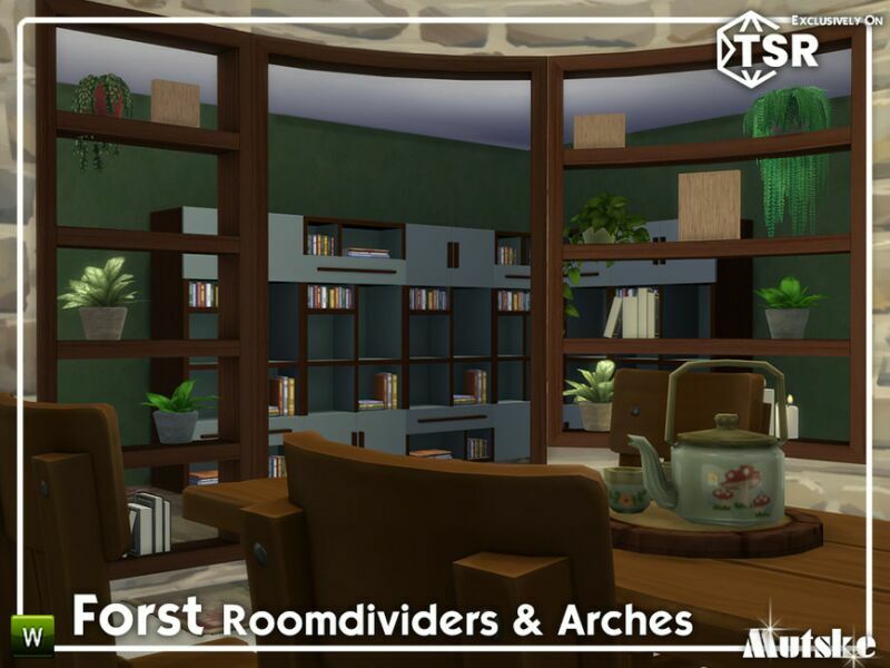 Forst Curved Bookcases And Arches Model 3 By Mutske 2 sims 4 cc forst curved bookcases and arches model 3 by mutske 4