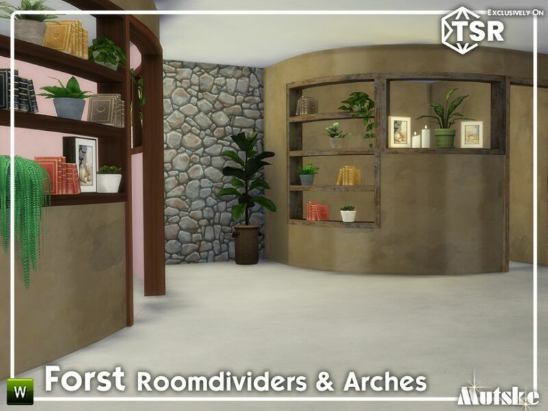 Forst Curved Bookcases And Arches Model 5 By Mutske 2 sims 4 cc forst curved bookcases and arches model 5 by mutske 2