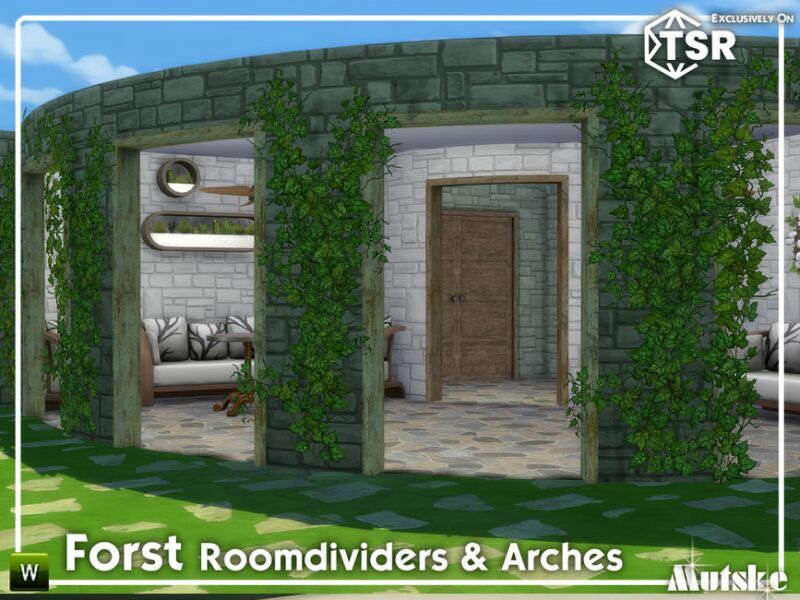Forst Curved Bookcases And Arches Model 7 By Mutske 3 sims 4 cc forst curved bookcases and arches model 7 by mutske 2