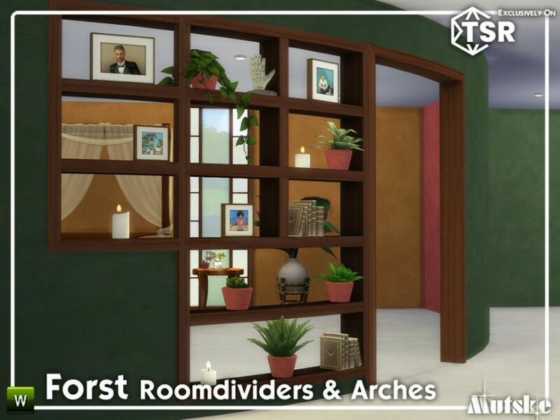 Forst Curved Bookcases And Arches Model 7 By Mutske 2 sims 4 cc forst curved bookcases and arches model 7 by mutske 3
