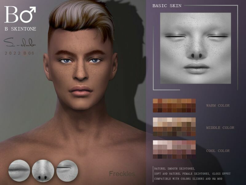 Freckle Male Overlay Skintones By S-Club By S-Club 2 sims 4 cc freckle male overlay skintones by s club by s club 2