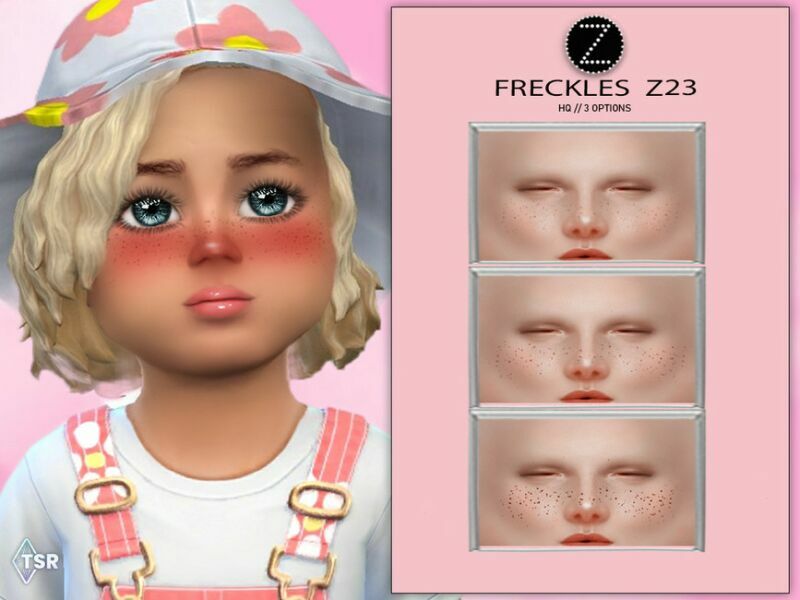 Freckles Z23 By Zenx 1 Freckles Z23 By Zenx Sims 4 CC