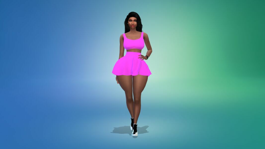 Free High School Cheerleading Outfit By VTK By VTK 2 sims 4 cc free high school cheerleading outfit by vtk by vtk 10