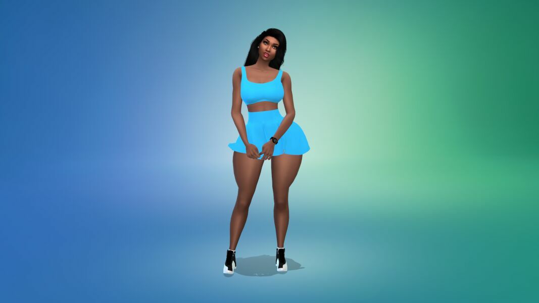 Free High School Cheerleading Outfit By VTK By VTK 6 sims 4 cc free high school cheerleading outfit by vtk by vtk 6