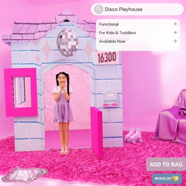 Functional Disco Playhouse 🎀 1 Functional Disco Playhouse 🎀 Sims 4 CC