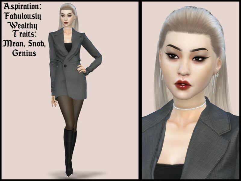 Futaba Kano By Ynrtg-S 4 sims 4 cc futaba kano by ynrtg s 2