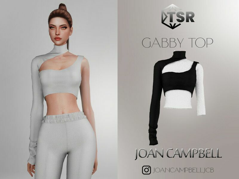 Gabby TOP 1 Gabby TOP Sims 4 CC