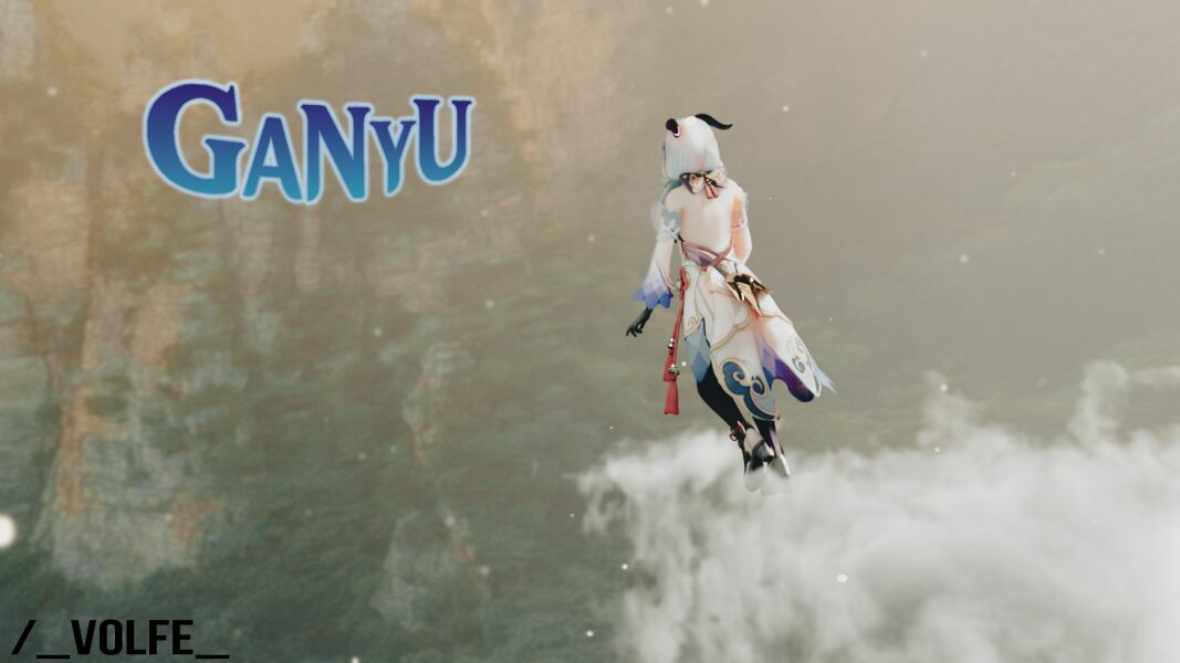 Ganyu By _Volfe_ 1 Ganyu By _Volfe_ Sims 4 CC