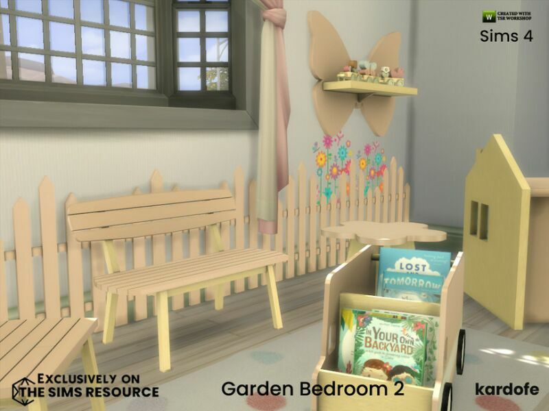 Garden Bedroom 2 By Kardofe 1 Garden Bedroom 2 By Kardofe Sims 4 CC