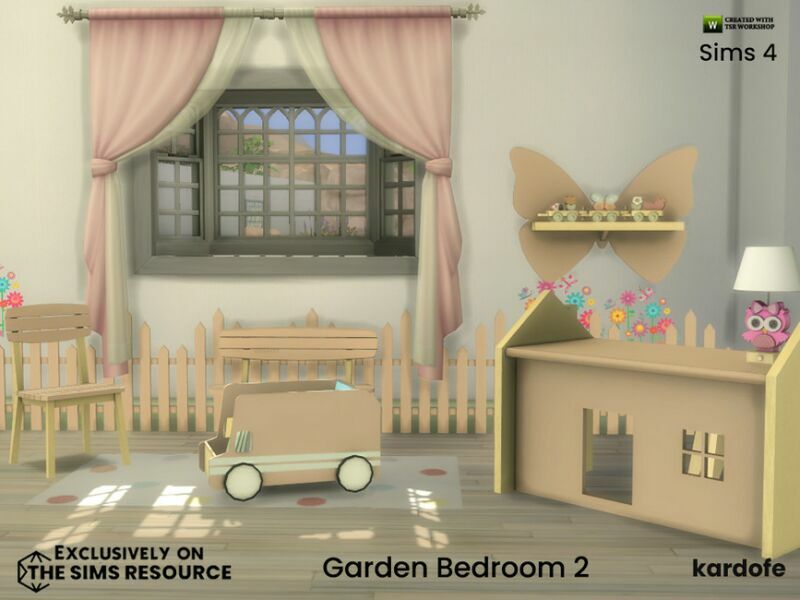Garden Bedroom 2 By Kardofe 6 sims 4 cc garden bedroom 2 by kardofe 2