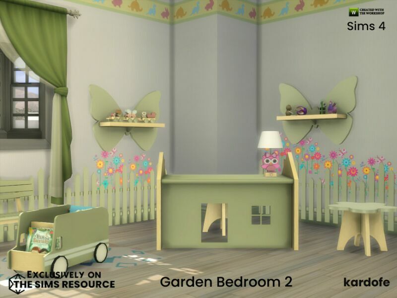 Garden Bedroom 2 By Kardofe 5 sims 4 cc garden bedroom 2 by kardofe 3