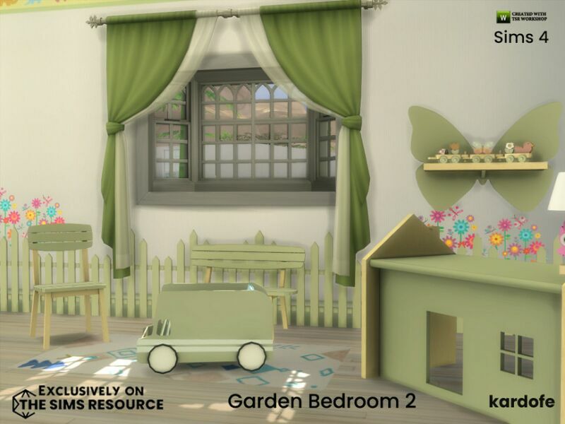Garden Bedroom 2 By Kardofe 4 sims 4 cc garden bedroom 2 by kardofe 4