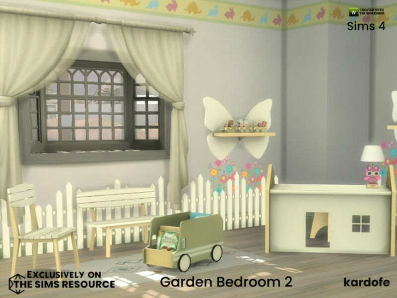 Garden Bedroom 2 By Kardofe 3 sims 4 cc garden bedroom 2 by kardofe 5