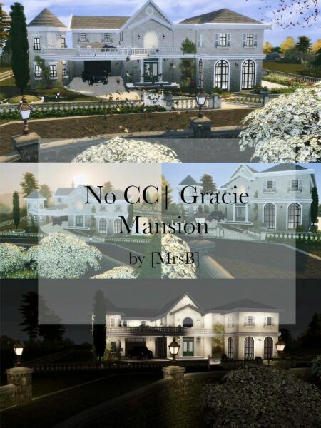 Gracie Mansion |CC Free By Mrsbarbiex3 1 Gracie Mansion |CC Free By Mrsbarbiex3 Sims 4 CC