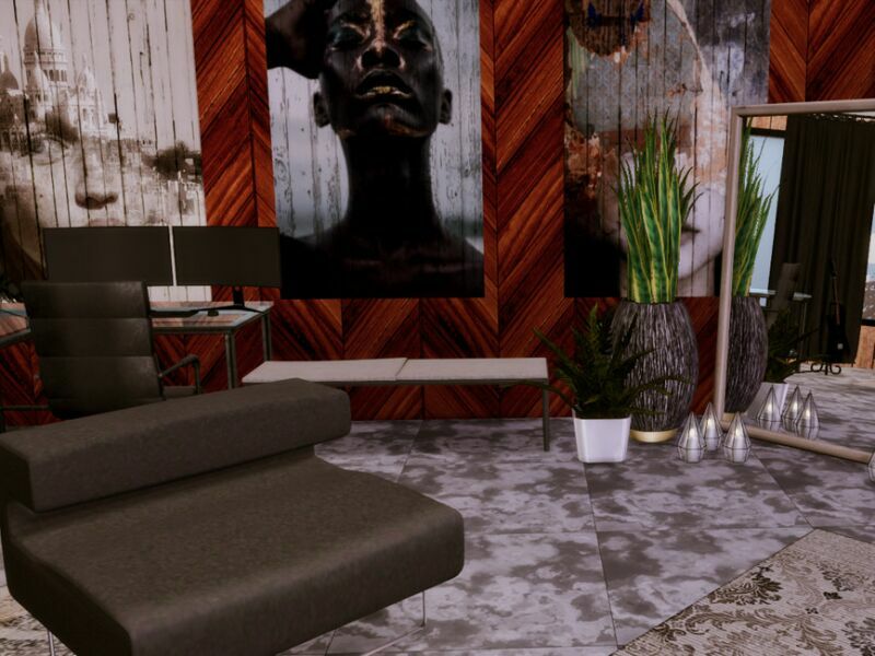 Gracja Dark Bedroom | Only TSR CC By Genkaiharetsu 4 sims 4 cc gracja dark bedroom only tsr cc by genkaiharetsu 5