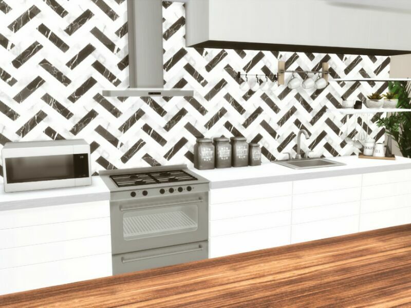 Gracja Kitchen | Only TSR CC By Genkaiharetsu 6 sims 4 cc gracja kitchen only tsr cc by genkaiharetsu 2
