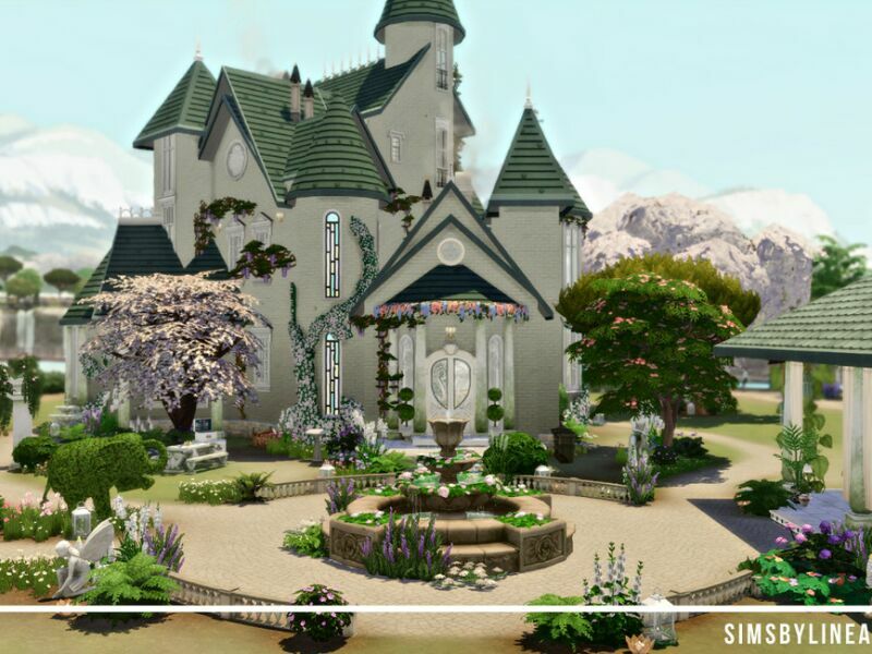 Greene Castle By Simsbylinea 7 sims 4 cc greene castle by simsbylinea 2
