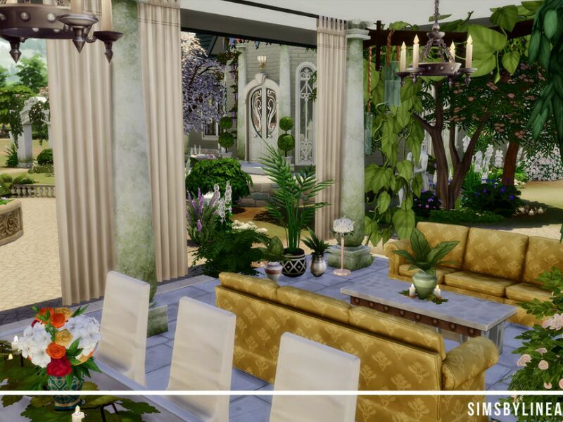 Greene Castle By Simsbylinea 2 sims 4 cc greene castle by simsbylinea 7