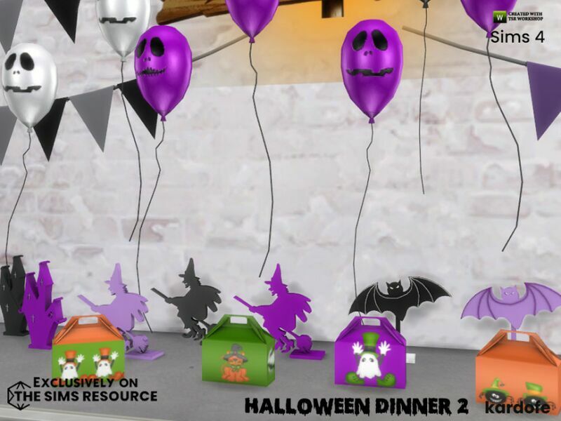 Halloween Dinner 2 By Kardofe 4 sims 4 cc halloween dinner 2 by kardofe 4
