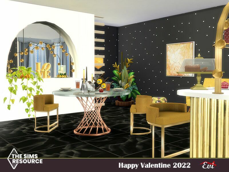 Happy Valentine 2022 _TSR Only CC By EVI 1 Happy Valentine 2022 _TSR Only CC By EVI Sims 4 CC
