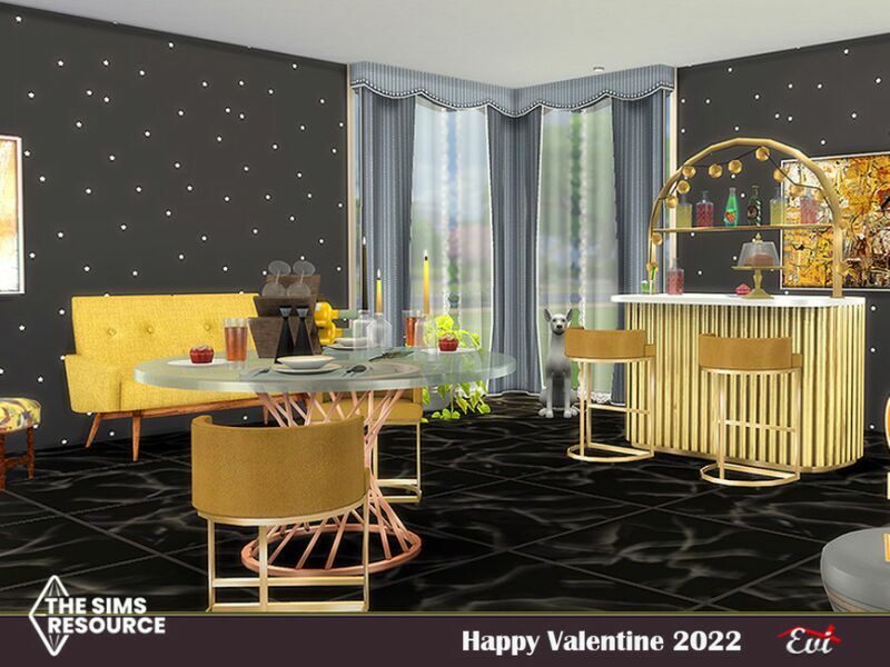 Happy Valentine 2022 _TSR Only CC By EVI 6 sims 4 cc happy valentine 2022 tsr only cc by evi 2