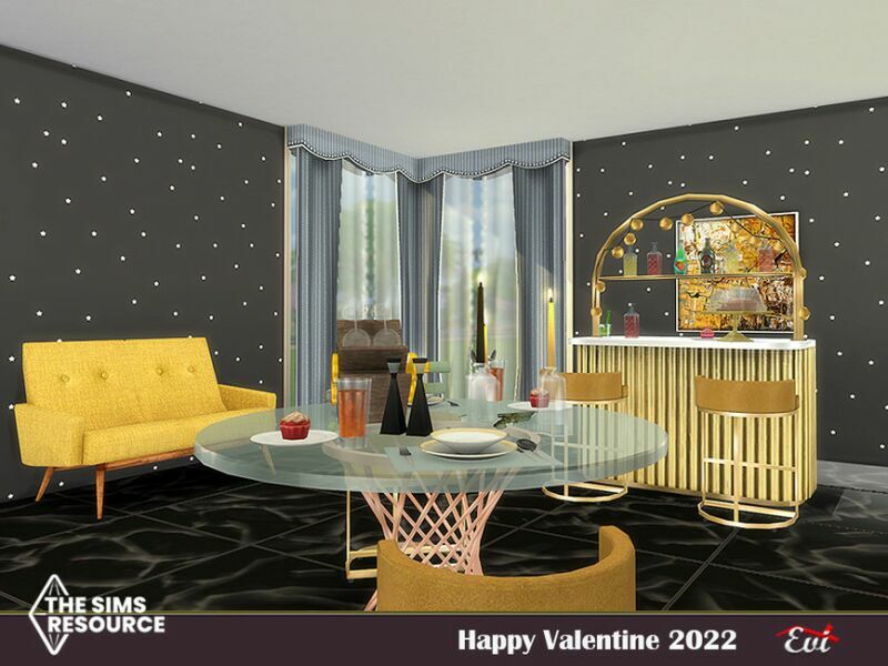 Happy Valentine 2022 _TSR Only CC By EVI 4 sims 4 cc happy valentine 2022 tsr only cc by evi 3