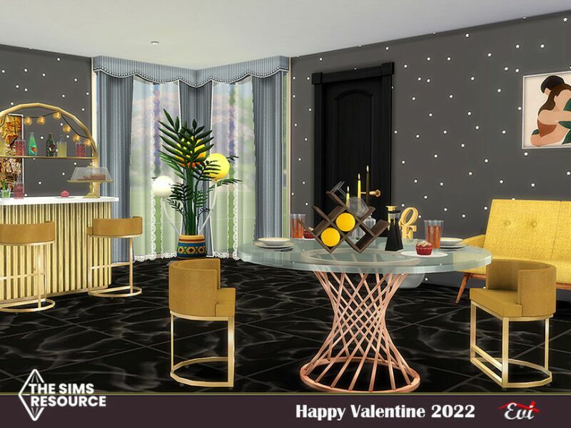 Happy Valentine 2022 _TSR Only CC By EVI 3 sims 4 cc happy valentine 2022 tsr only cc by evi 5