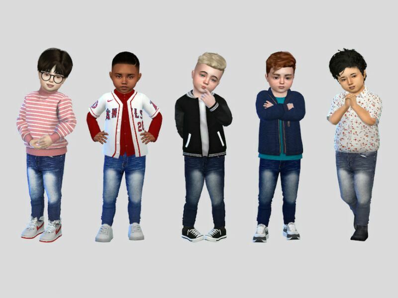 Harlow Denim Jeans Toddler By Mclaynesims 1 Harlow Denim Jeans Toddler By Mclaynesims Sims 4 CC