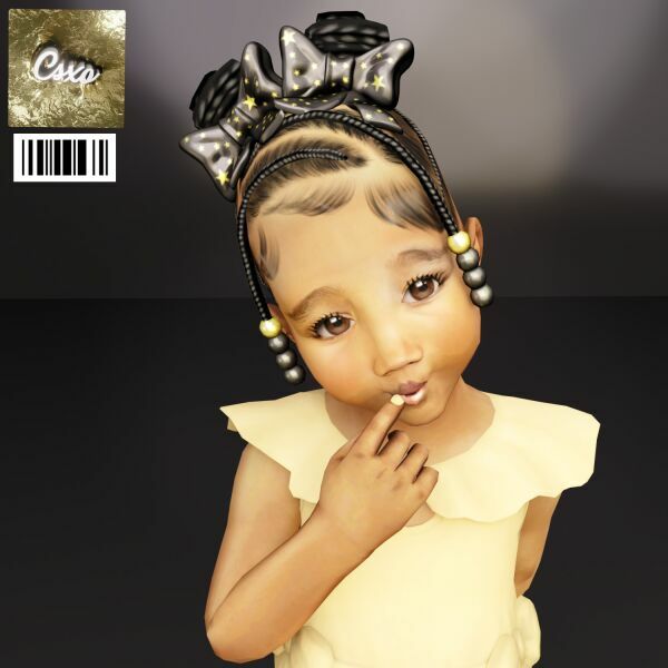 Harmony Braids 1 Harmony Braids Sims 4 CC