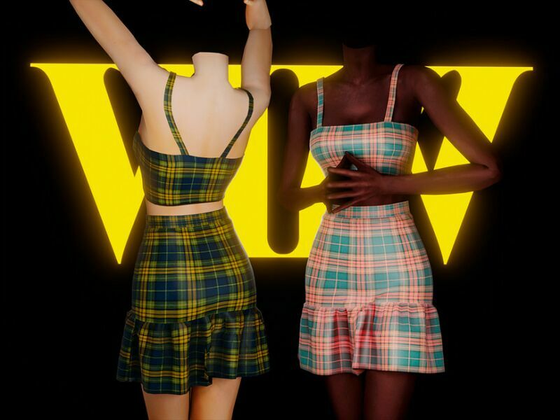 High School Fashion – SET I 1 High School Fashion – SET I Sims 4 CC