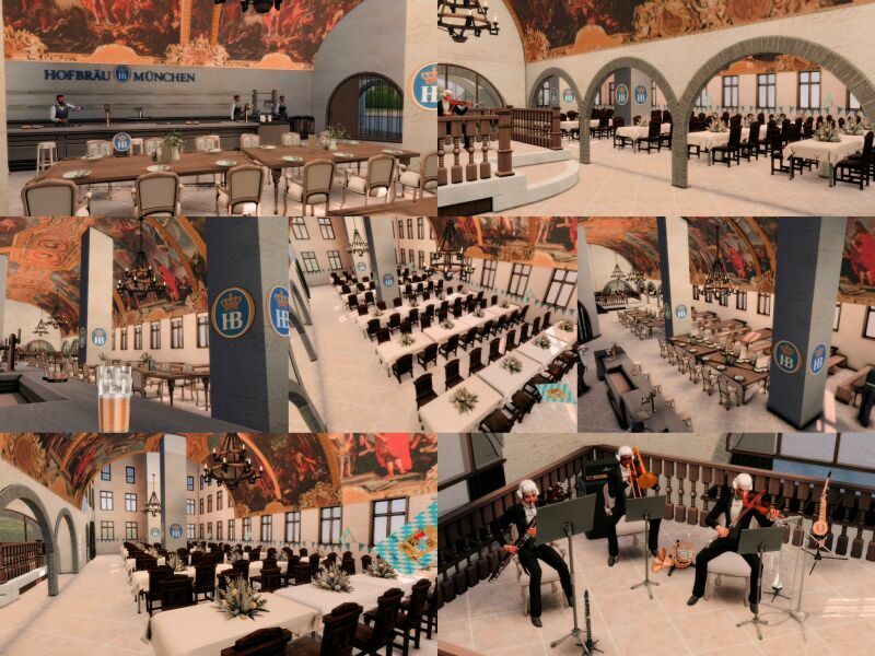 Hofbräuhaus München |CC By Mrsbarbiex3 2 sims 4 cc hofbrauhaus munchen cc by mrsbarbiex3 2