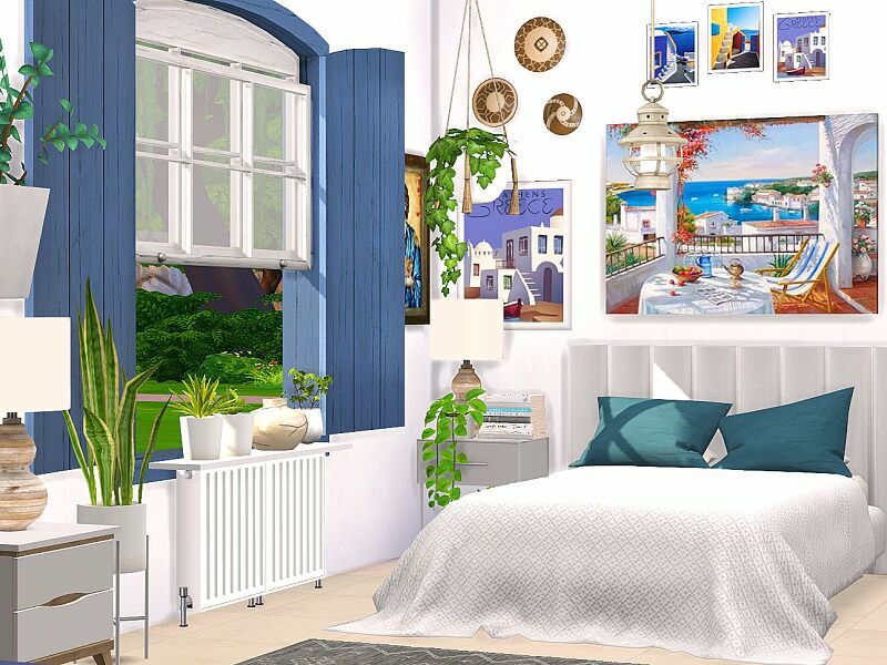 Iraklion Bedroom CC By Flubs79 1 Iraklion Bedroom CC By Flubs79 Sims 4 CC