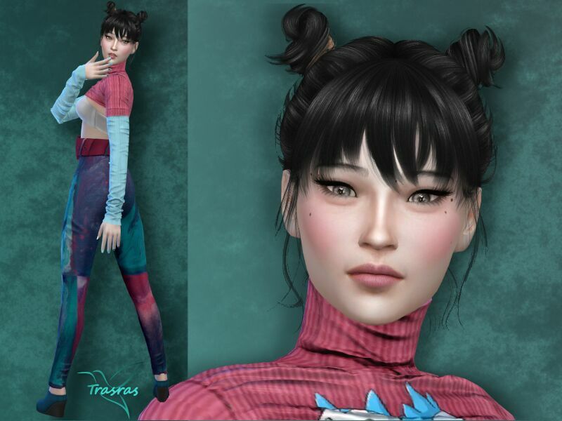 Isabelle Imons By Trasras 1 Isabelle Imons By Trasras Sims 4 CC