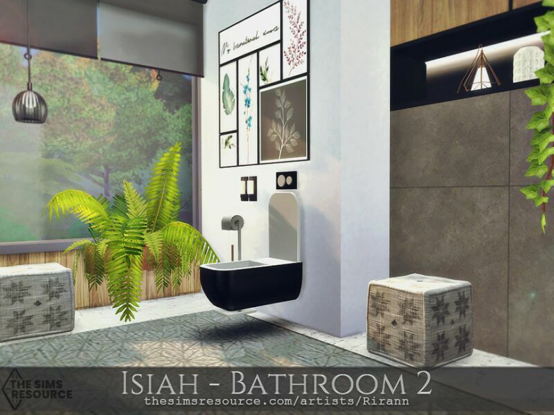 Isiah – Bathroom 2 – TSR CC Only By Rirann 2 sims 4 cc isiah bathroom 2 tsr cc only by rirann 5