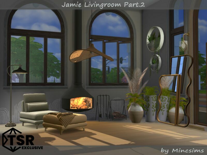 Jamie Livingroom Part.2 By Mincsims 7 sims 4 cc jamie livingroom part 2 by mincsims 2