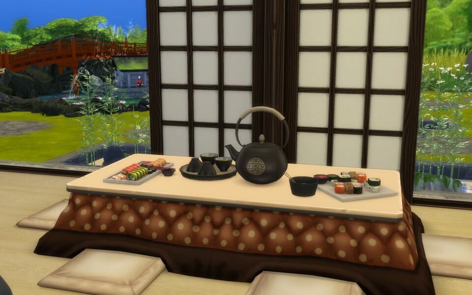Japanese Villa – CC Build By Similebuilds 9 sims 4 cc japanese villa cc build by similebuilds 4