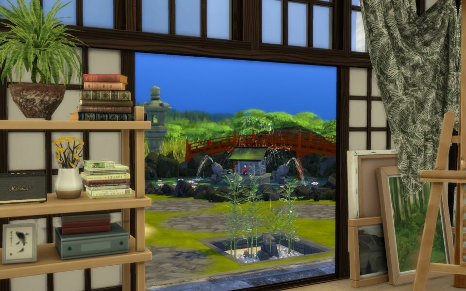 Japanese Villa – CC Build By Similebuilds 7 sims 4 cc japanese villa cc build by similebuilds 6