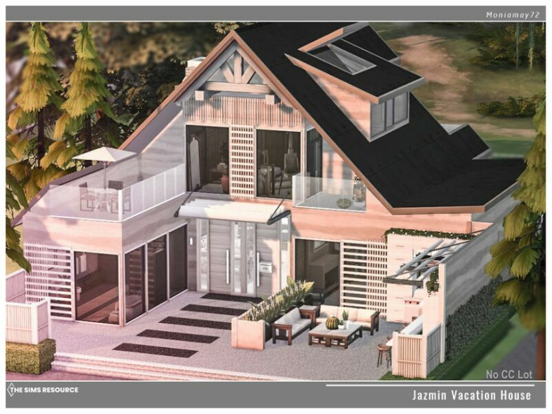 Jazmin Vacation Home NO CC By Moniamay72 1 Jazmin Vacation Home NO CC By Moniamay72 Sims 4 CC