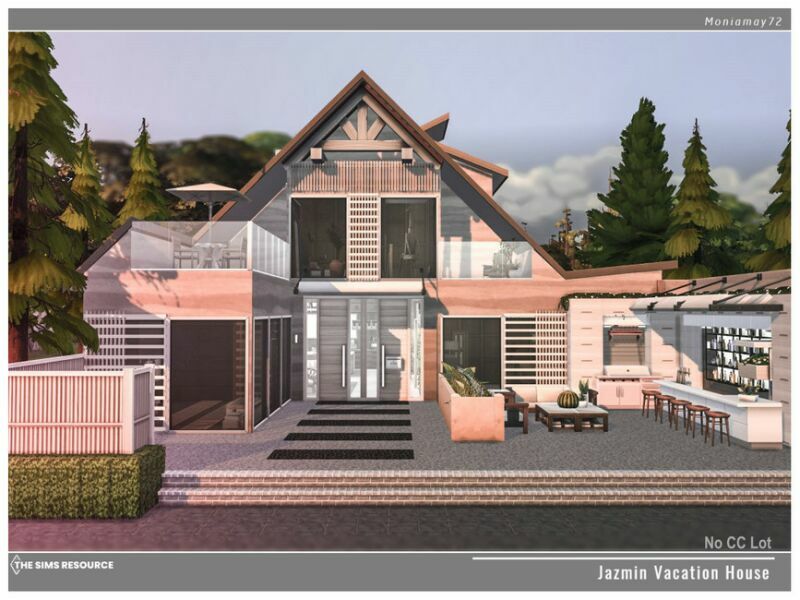 Jazmin Vacation Home NO CC By Moniamay72 7 sims 4 cc jazmin vacation home no cc by moniamay72 2
