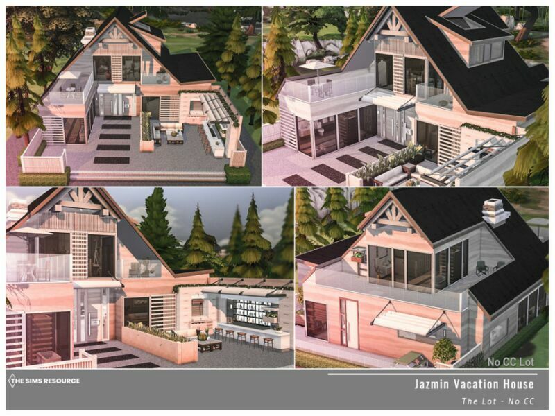 Jazmin Vacation Home NO CC By Moniamay72 6 sims 4 cc jazmin vacation home no cc by moniamay72 3