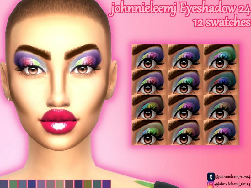 Johnnieleemj Eyeshadow 24 By Johnnieleemj 1 Johnnieleemj Eyeshadow 24 By Johnnieleemj Sims 4 CC