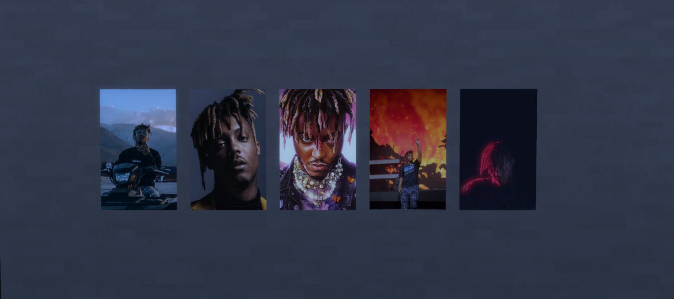 Juice Wrld Posters By Bergnetworks 1 Juice Wrld Posters By Bergnetworks Sims 4 CC