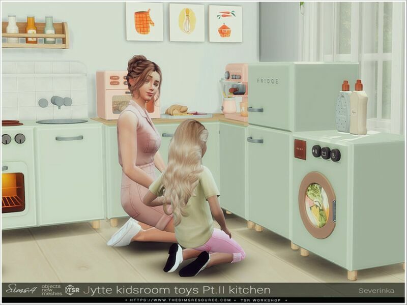 Jytte Kidsroom Toys Pt.ii Kitchen By Severinka_ 4 sims 4 cc jytte kidsroom toys pt ii kitchen by severinka 5