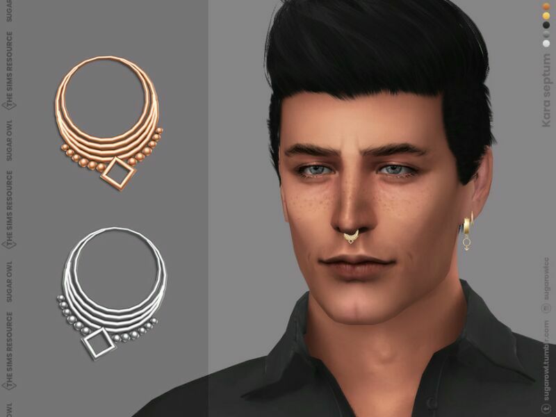 Kara Septum 1 Kara Septum Sims 4 CC