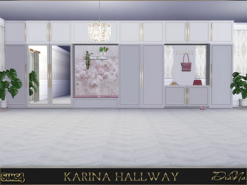 Karina Hallway By Dianasims 1 Karina Hallway By Dianasims Sims 4 CC