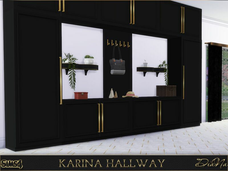 Karina Hallway By Dianasims 3 sims 4 cc karina hallway by dianasims 5
