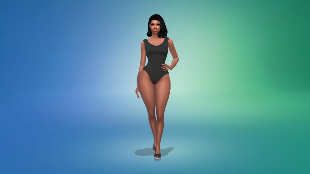 Kiera Parker & “THE Unique Body Preset” By VTK 2 sims 4 cc kiera parker the unique body preset by vtk 11