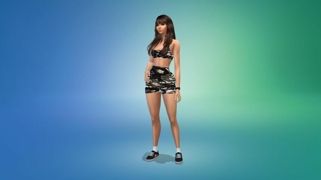 Kimberly Hendricks & “THE FIT ONE Body” Preset By VTK 7 sims 4 cc kimberly hendricks the fit one body preset by vtk 4