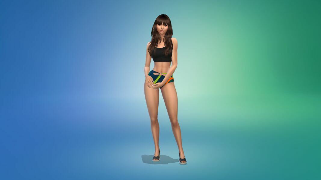 Kimberly Hendricks & “THE FIT ONE Body” Preset By VTK 4 sims 4 cc kimberly hendricks the fit one body preset by vtk 7
