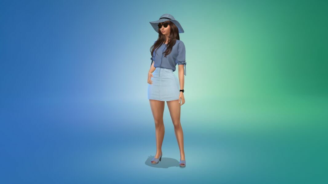 Kimberly Hendricks & “THE FIT ONE Body” Preset By VTK 3 sims 4 cc kimberly hendricks the fit one body preset by vtk 8